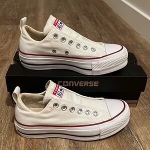 Converse Platform No Lace Slip On